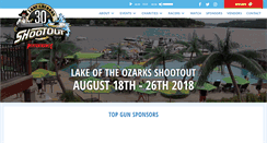 Desktop Screenshot of lakeoftheozarksshootout.org