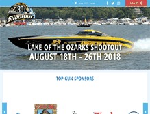 Tablet Screenshot of lakeoftheozarksshootout.org